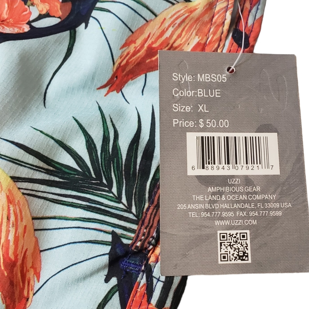 NEW Uzzi Board Shorts Swim Trunks - Picture 5 of 6